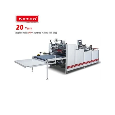 Automatische Fensterflickenmaschine für Papierkisten