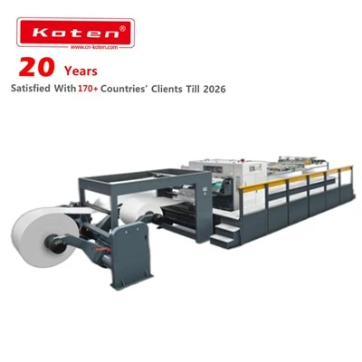 Doppelrotierende Rollen-zu-Blech-Schneidemaschine